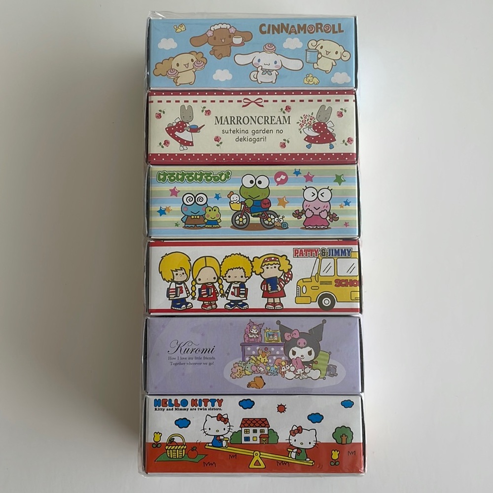 Sanrio Characters Mini Tissue Box Set